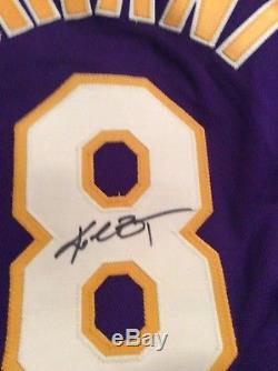 Kobe Bryant Signed Autographed Authentic Nike Lakers Jersey Psa Dna Coa