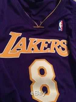 Kobe Bryant Signed Autographed Authentic Nike Lakers Jersey Psa Dna Coa