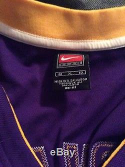 Kobe Bryant Signed Autographed Authentic Nike Lakers Jersey Psa Dna Coa