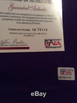 Kobe Bryant Signed Autographed Authentic Nike Lakers Jersey Psa Dna Coa