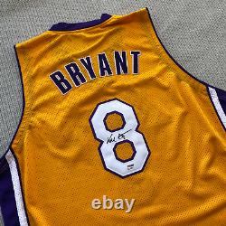 Kobe Bryant Signed Autographed Early Career Rookie LA Lakers Jersey PSA/DNA COA