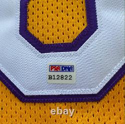 Kobe Bryant Signed Autographed Early Career Rookie LA Lakers Jersey PSA/DNA COA