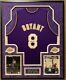 Kobe Bryant Vintage 2001 Full Name Autographed Framed Lakers Jersey Psa/dna Coa