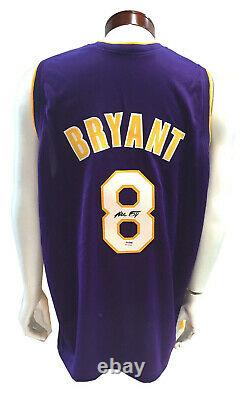 Kobe Bryant signed Lakers jersey #8 Vintage Mint autograph PSA DNA Certified Coa