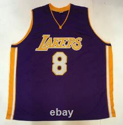 Kobe Bryant signed Lakers jersey #8 Vintage Mint autograph PSA DNA Certified Coa