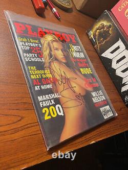 Kristy Swanson Buffy Playboy Authentic Autograph Signed PSA DNA COA
