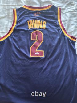 Kyrie Irving Signed Autographed Cavs Jersey Psa DNA Coa