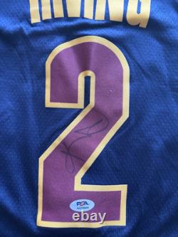 Kyrie Irving Signed Autographed Cavs Jersey Psa DNA Coa