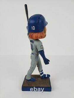 LA Dodgers Justin Turner World Series Patch SIGNED Bobblehead WithPSA/DNA COA