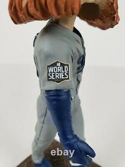 LA Dodgers Justin Turner World Series Patch SIGNED Bobblehead WithPSA/DNA COA