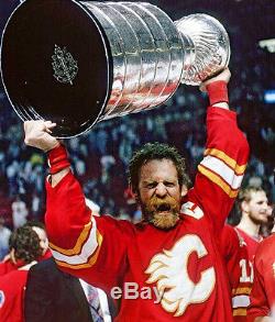 LANNY McDONALD SIGNED CCM CALGARY FLAMES 1989 STANLEY CUP JERSEY PSA/DNA COA
