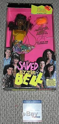 LARK VOORHIES Signed LISA Turtle SAVED BY THE BELL Tiger Toys Doll PSA/DNA COA