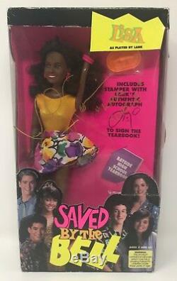 LARK VOORHIES Signed Lisa Turtle SAVED BY THE BELL Tiger Toys Doll PSA/DNA COA