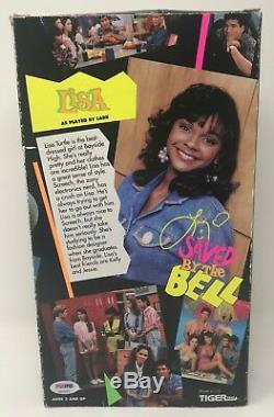 LARK VOORHIES Signed Lisa Turtle SAVED BY THE BELL Tiger Toys Doll PSA/DNA COA
