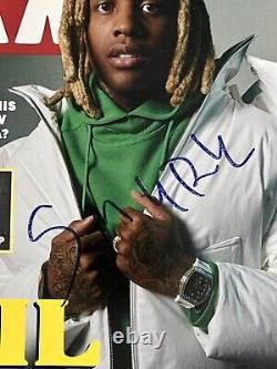 LIL Durk Signed XXL Magazine King Von The Voice Autograph Psa/dna Coa