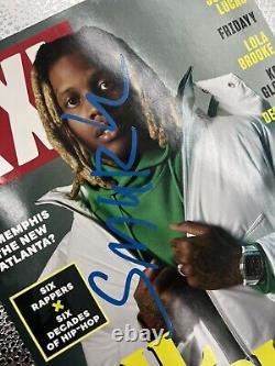 LIL Durk Signed XXL Magazine King Von The Voice Autograph Psa/dna Coa