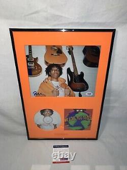 LIL TECCA WE LOVE YOU TECCA SIGNED FRAMED AUTOGRAPHED 8x10 PHOTO PSA/DNA COA 1/1