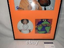 LIL TECCA WE LOVE YOU TECCA SIGNED FRAMED AUTOGRAPHED 8x10 PHOTO PSA/DNA COA 1/1