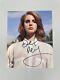 Lana Del Ray Signed 8x10 Photo Psa Dna Coa