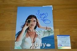 Lana Del Rey Color 8x10 Autographed Photo with PSA/DNA COA