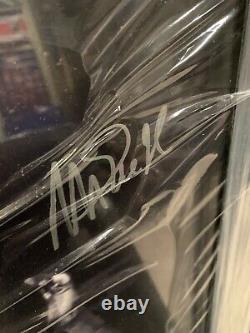 Larry Bird Magic Johnson Signed Framed Photo Autograph Auto PSA/DNA COA