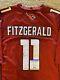 Larry Fitzgerald Autographed/signed Arizona Cardinals Nfl Jersey Psa/dna Coa