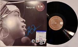 Lauryn Hill Signed Mtv Unplugged 2.0 Vinyl Album Kanye Autograph Psa/dna Coa