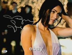 MEGAN FOX Signed 11x14 Photo ORIGINAL Autographed TRANSFORMERS Auto PSA/DNA COA