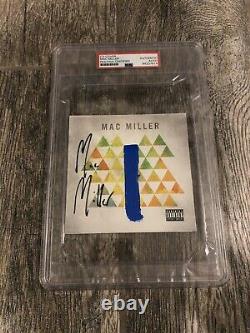 Mac Miller Signed Blue Slide Park CD Psa/dna Coa Encapsulated Rapper Autographed