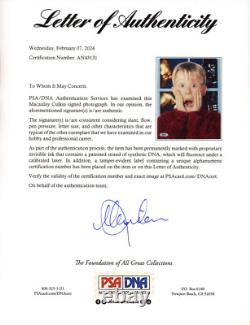 Macaulay Culkin Signed PSA/DNA LOA 8X10 Photo Auto Autographed Autograph PSA COA