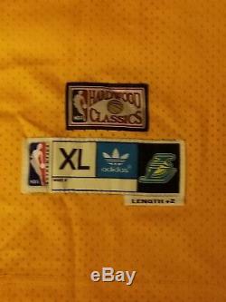 Magic Johnson Signed Authentic Adidas LA Lakers Jersey PSA/DNA ITP COA