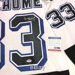 Manon Rheaume Signed Tampa Bay Lightning CCM Jersey Psa/dna Coa Aa52189 Large
