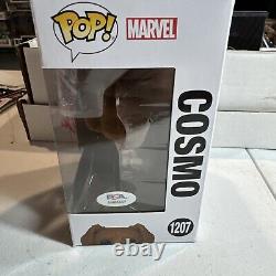 Maria Bakalova Signed Cosmo Guardians Of The Galaxy Vol 3 Funko Pop Psa Dna Coa