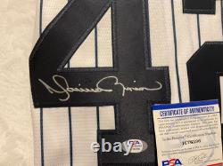 Mariano Rivera Signed Nike Yankees Jersey Psa/dna Coa 1c76396