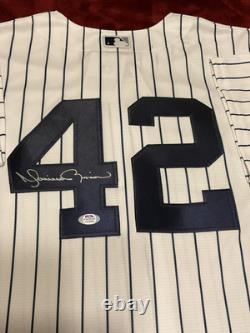 Mariano Rivera Signed Nike Yankees Jersey Psa/dna Coa 1c76396