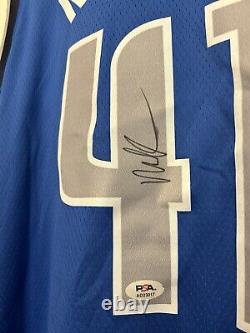 Mark Cuban Signed Dallas Mavericks Dirk Nowitzki Jersey Autographed PSA/DNA COA