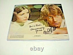 Mark Hamill Star Wars Galactically Yours Psa/dna/coa Letter Signed 8x10 Photo