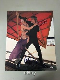 Mark Hamill and Carrie Fisher Dual Signed 16x20 Photo PSA/DNA COA AUTO Autograph