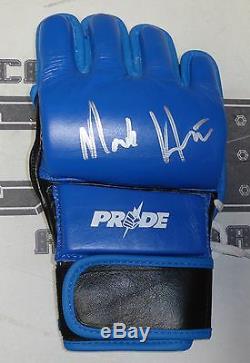 Mark Hunt Signed Pride FC White Bolt Glove PSA/DNA COA UFC 193 180 K-1 Autograph