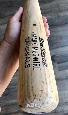 Mark McGwire 1999 Game Used Baseball Bat PSA DNA COA GU St. Louis Cardinals