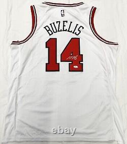 Matas Buzelis Signed Autographed Chicago Bulls Jersey PSA/DNA COA