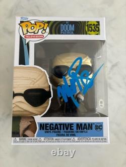 Matt Bomer Signed Autographed Doom Patrol Negative Man Funko Pop Psa DNA Coa
