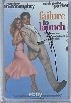 Matthew McConaughey SIGNED Failure To Launch Movie Print PSA DNA COA Autographed