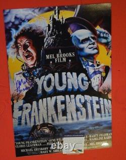 Mel Brooks Signed Autographed 12x18 Poster Young Frankenstein PSA/DNA COA