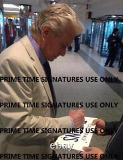 Michael Douglas Signed 16x20 Photo Falling Down Authentic Autograph Psa Dna Coa