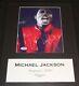 Michael Jackson Autographed Thriller 8x10 Coa Psa/dna Hand Signed! No Reserve