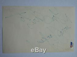 Michael Jackson large vintage autograph signed cut signature PSA/DNA COA