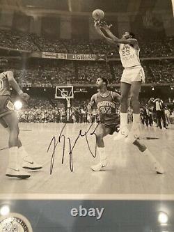 Michael Jordan signed 16x20 photo/canvas Chicago Bulls PSA DNA Full Letter COA