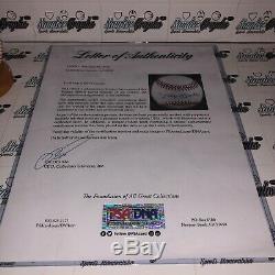 Mickey Mantle Signed Autographed Psa Dna Full Letter Coa Official Al Baseball