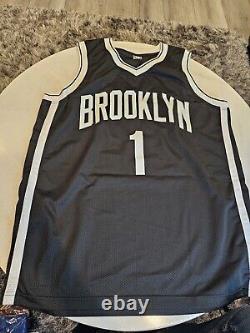 Mikal Bridges Autographed/Signed Jersey PSA/DNA COA The Brooklyn Way Inscribed